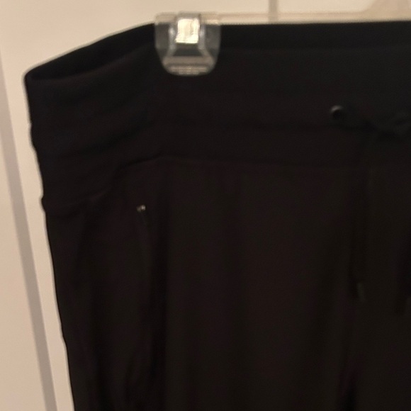 Women’s Drawstring Waist Black Pants, size L - Picture 2 of 9